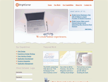 Tablet Screenshot of brightcorner.com